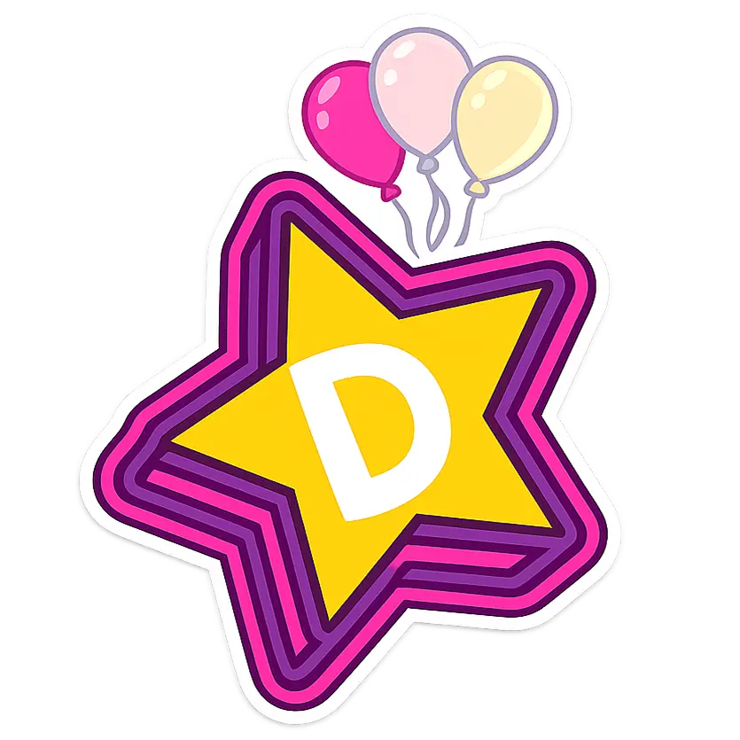 Logo Dekor Ultah Bandung - Jasa Dekorasi Ulang Tahun Profesional di Bandung